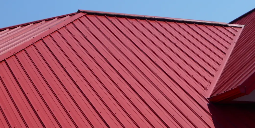 Metal commercial roofing system - standing seam metal panels